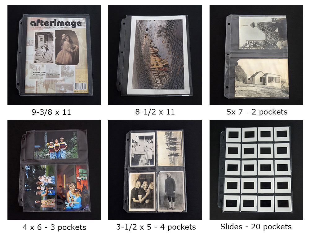 Albox archival 7x5 / 13x18cm photo sleeves (25) – The Photo Album Shop