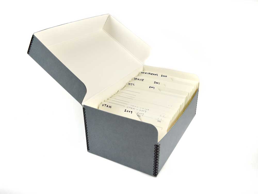 Photo storage box for acid free storage of up to 1700 photographs -  Preservation Equipment Ltd