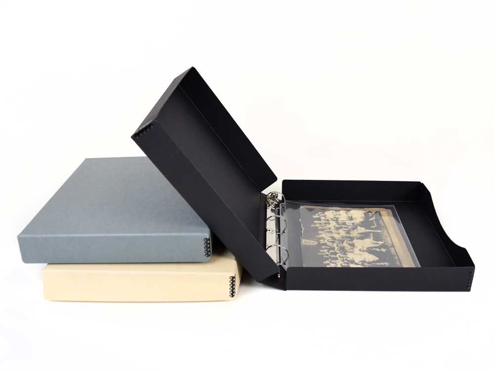 High Density Book Tote/Shelf Box - Hollinger Metal Edge