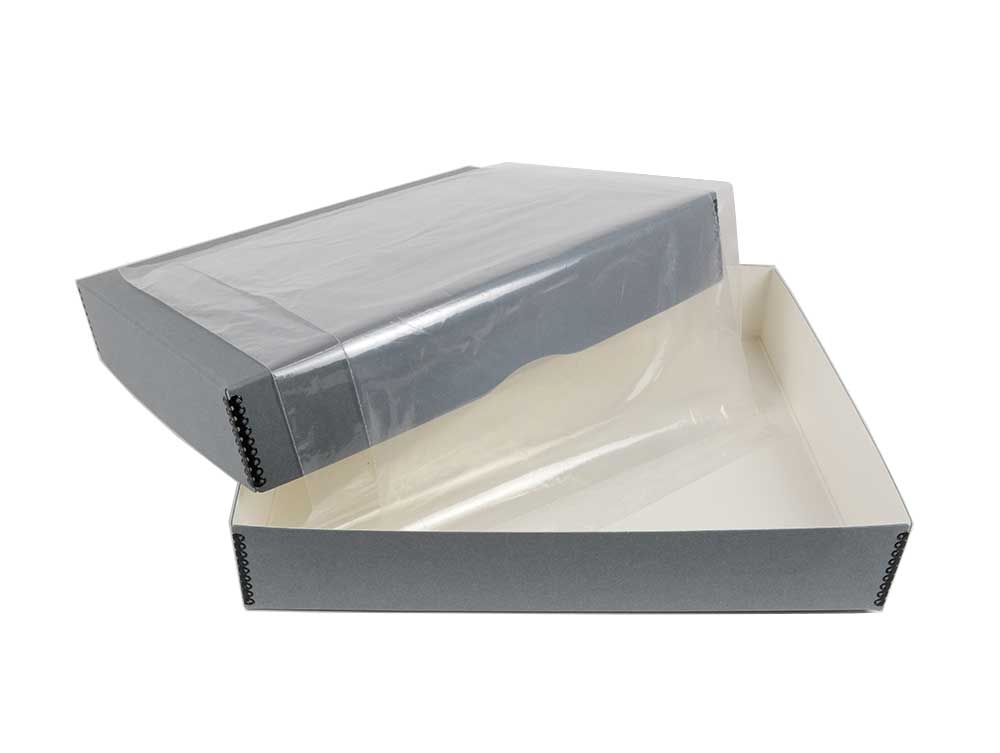 Plastic Storage Box with 18 Compartments-10-3/4 x 6-1/2 x 1-3/4