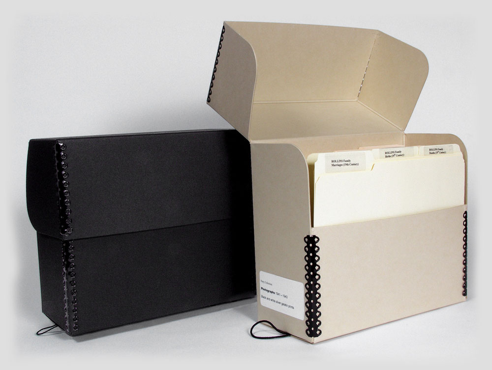 Acid Free Storage Boxes for Archiving Newspapers