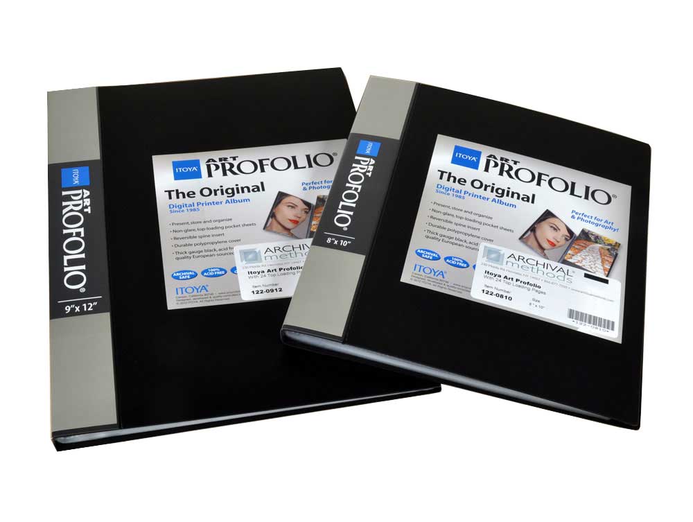 Itoya Profolio Series 8 1/2 X 11 Inch Art Presentation Portfolio (12  Two-Sided Pages)