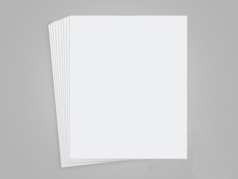 Archival Methods Acid-Free Card Stock (4 x 6, 50-Pack, White)
