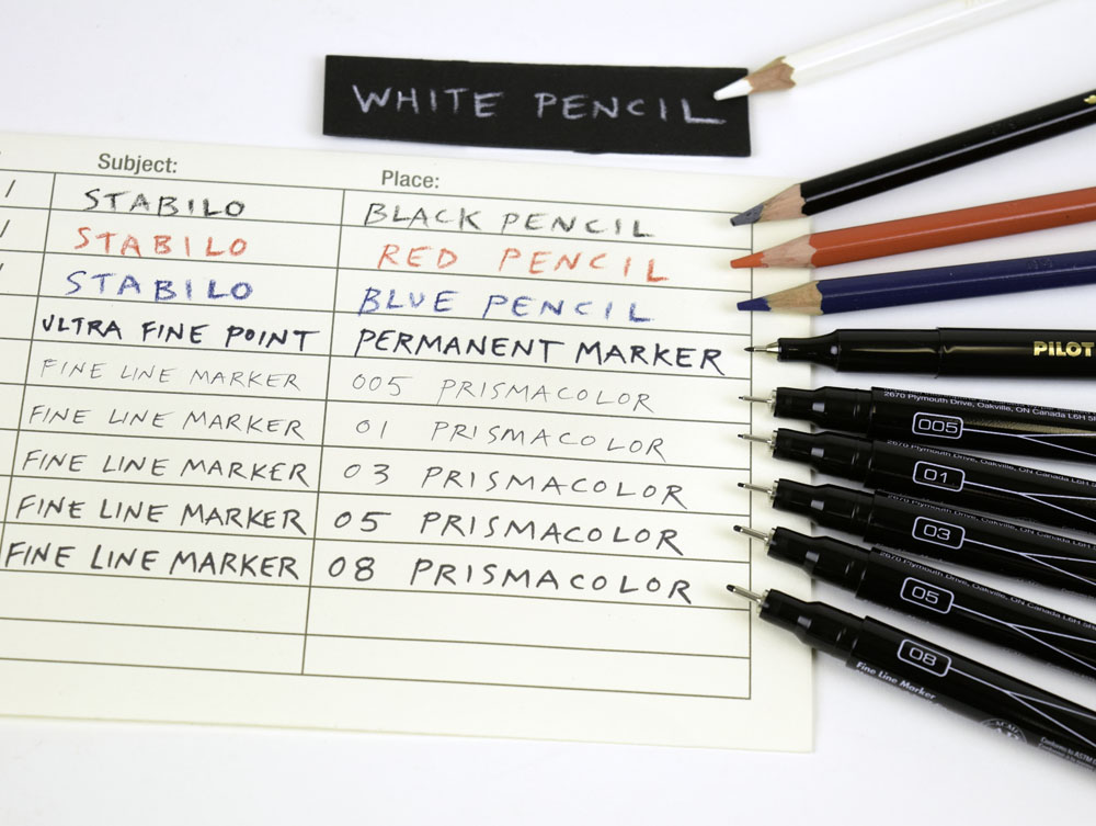 24x Fine Liner Pens with A4 Black Paper Sketch Pad, Colour Markers