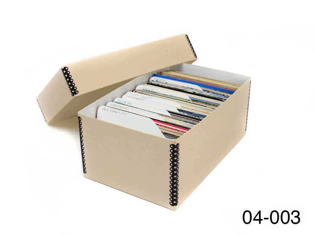Large Archival Photo Storage Box, 13 x 7-1/2 x 5 H | The Container Store