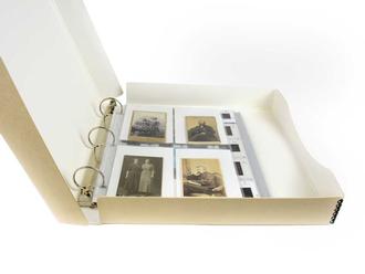 Lineco, 16x20 Black Museum Archival Storage Box, Drop Front Design. Acid-Free, Women's, Size: One size, Grey Type